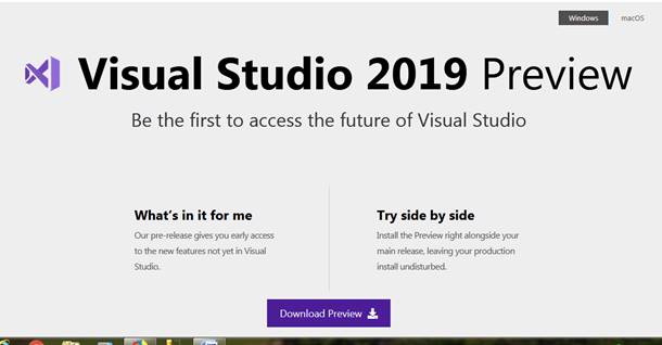 New Feature And Steps For Installing Visual Studio 2019 Preview